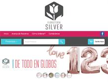 Tablet Screenshot of floristeriayglobos.com